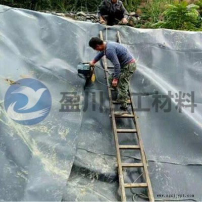 四川盈川材料 HDPE复合HDPE膜 HDPE土工膜 HDPE防渗膜 HDPE膜图2