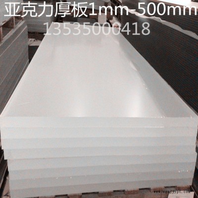 透明亚克力板PMMA定制有机玻璃板整张大板加工雕刻广告板厚板磨砂图2