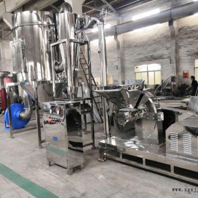 WF型脉冲除尘粉碎机 分体式化工原料粉碎机图2