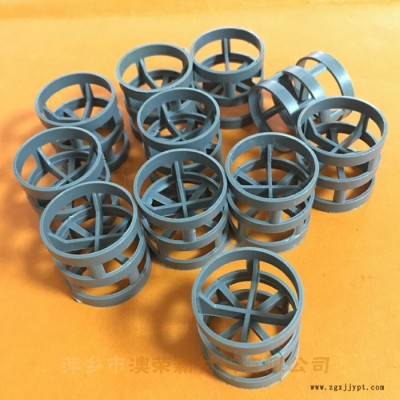 PVC鲍尔环 聚氯乙烯鲍尔环填料 除害塔PV鲍尔环  干燥塔PVC塑料填料鲍尔环  萍乡澳荣新材料图2