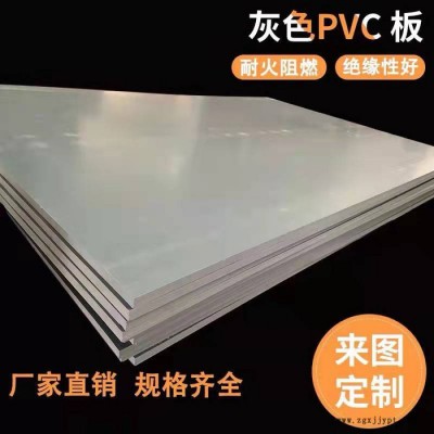工程塑料板聚氯乙烯按图加工PVC灰色板来图来样加工PVC棒车床加工非标定制深灰色PVC塑料 聚氯乙烯PVC板图5