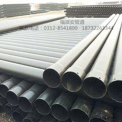 厂家大量批发生产福派安热浸塑钢管219*3.25  氯乙烯涂层钢塑复合管 电力管 电线保护套管图5