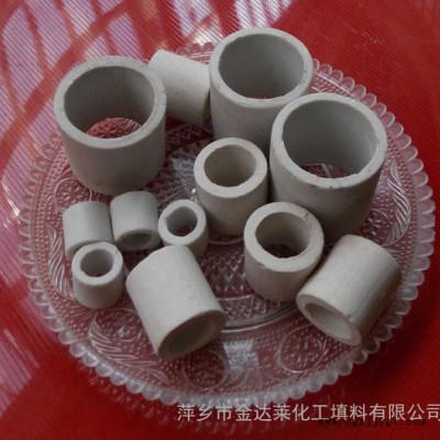 陶瓷拉西环填料_陶瓷拉西环_氯碱工业氯乙烯转化器填料_阻火器陶瓷拉西环填料图1