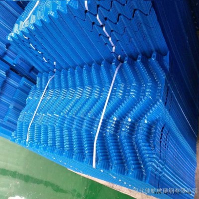 佳航  聚氯乙烯S波填料  电厂填料厂家  净水常用S波淋水填料1000*500图7
