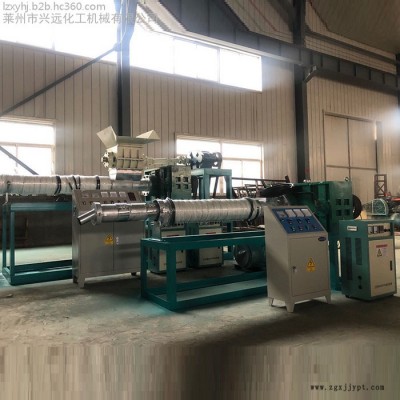 化工原料造粒机 颗粒塑料造粒机 编织袋回收挤出造粒机 双螺旋泡沫回收废塑料挤出造粒机图1