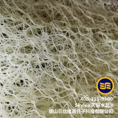 【官方实地验厂】SKYLEE天俪水晶 聚乙烯聚丙烯聚氯乙烯 聚酯聚乙烯 茶几垫4d纤维坐垫空气床垫 日本4d空气纤维坐垫图5