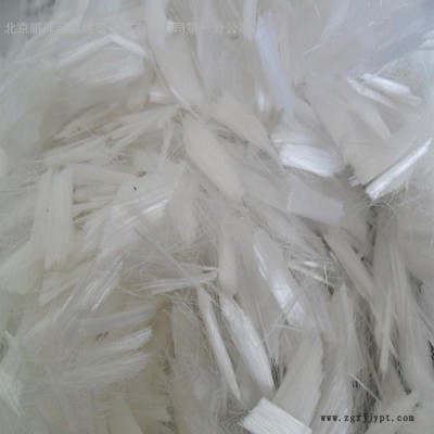 北京鹏洋9mm聚丙烯耐拉纤维 抗拉纤维 砂浆用耐拉纤维 短切聚丙烯纤维图3