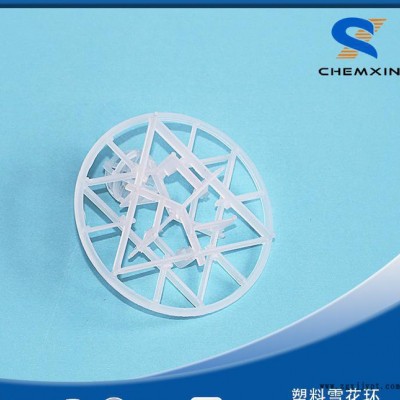 PP聚丙烯 PVC聚氯乙烯 95mm 塑料雪花环填料 工厂直销图3