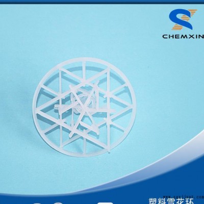 PP聚丙烯 PVC聚氯乙烯 95mm 塑料雪花环填料 工厂直销图2