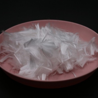 厂家供应聚丙烯单丝纤维 混凝土砂浆添加剂 工程抗裂聚丙烯纤维图1
