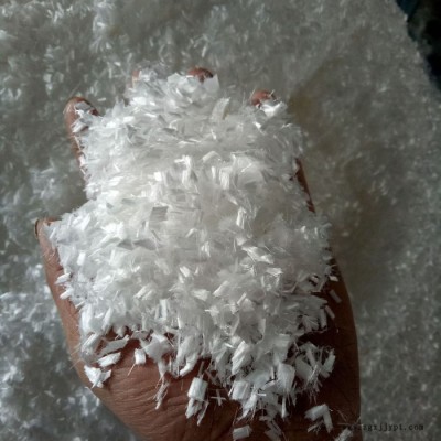 工程专用聚丙烯纤维 可定制长度 抗裂纤维混凝土砂浆抗裂图5