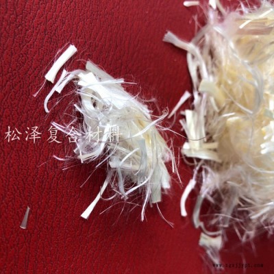 混凝土高强度加固聚丙烯晴纤维 黄色束状单丝工程抗裂纤维图7