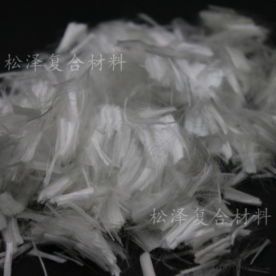 松泽工业级聚丙烯纤维 铁路高层建筑专用纤维水泥混凝土易分散纤维图3