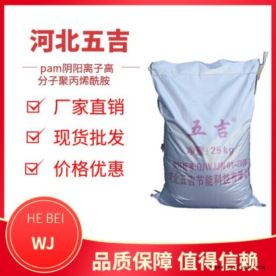 厂家直供 五吉WJ-46 污水处理剂 PAM阴离子聚丙烯酰胺 用阴离子聚丙烯酰胺 欢迎来电咨询图2
