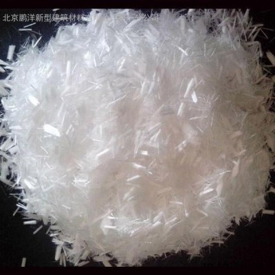 北京鹏洋抗裂聚丙烯纤维 混凝土用纤维 抗裂砂浆纤维抗裂防渗纤维图2