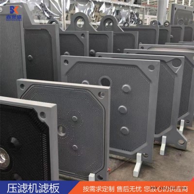 板框式压滤机滤板A新疆污水处理压滤机滤板A聚丙烯滤板厂家图2