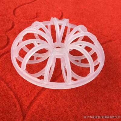 蓝洋环保大量现货批发  塑料花环填料    塑料泰勒花环  聚丙烯花环填料  耐酸防腐蚀性强  73mm图5