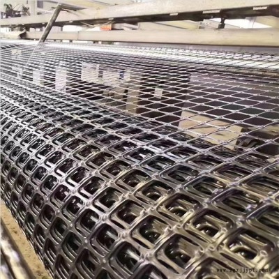 合怿  厂家供应双向塑料土工格栅  聚丙烯土工格栅  面销全国图4