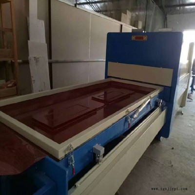 聚丙烯PP片材覆膜机供应 全自动单工位真空吸塑机 装饰墙裙板吸塑机 安全高效图5