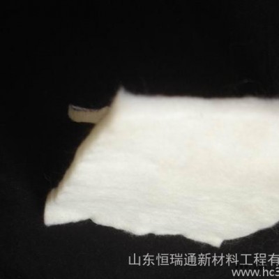 400g高强度防渗抗拉土工布   聚丙烯土工布  工程路面专用养生土工布图4