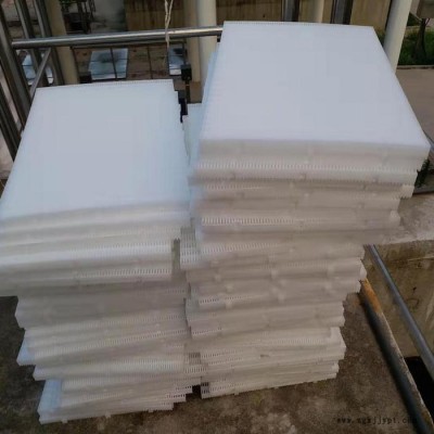 泽新疆聚丙烯拦截板497*330*24mm规格尺寸-泽雨彗星滤料拦截板工作原理-PP拦截板图解-D型滤池拦截板使用说明图7