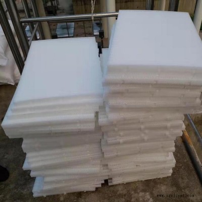 泽新疆聚丙烯拦截板497*330*24mm规格尺寸-泽雨彗星滤料拦截板工作原理-PP拦截板图解-D型滤池拦截板使用说明图4