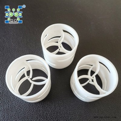 萍乡兴丰 50mm现货PTFE鲍尔环 四氟鲍尔环填料 聚四氟乙烯鲍尔环图7
