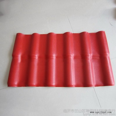 连云连岛板桥徐圩朝阳合成树脂瓦批发市政工程pvc瓦ASA仿古瓦塑料一体瓦图3