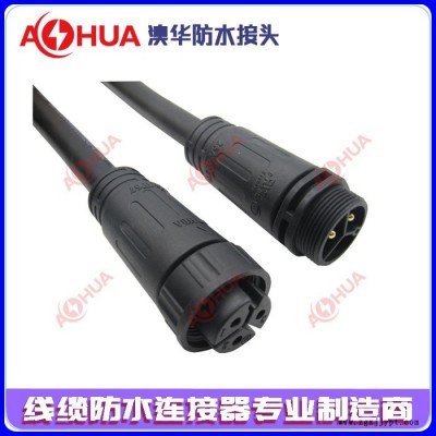 厂家供应M12尼龙PA66电缆防水连接器，路灯电源防水接头 医疗器械，智能家居设备防水插头IP67图3