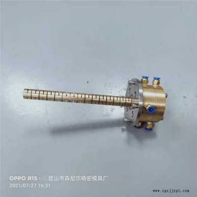 森尼尔定制PEX HDPE双水盒高速定径套  供应不同材质定径套 机头 口模 芯模 风干套 来图来料定制图3