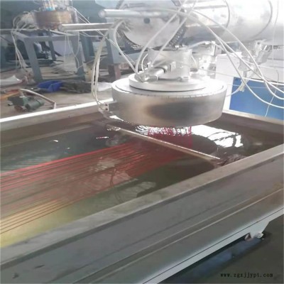 聚酯pet扫把丝设备聚酯扫把丝、pet扫把丝、塑料扫把丝、压纹扫把丝设备图4