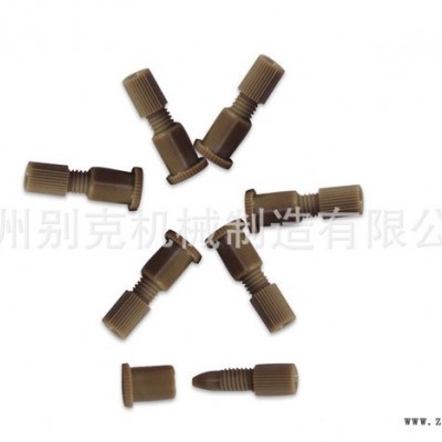 批发销售PEEK接头 生物芯片PEEK接头 PEEK底座 PEEK手紧接头 支持定制图2