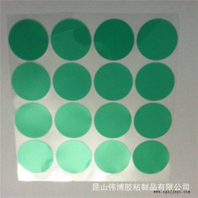昆山伟博 PCB板电镀防焊遮蔽胶带 喷漆 喷涂 喷粉 遮蔽用绿色PET高温绿胶带图2