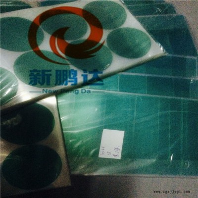 新鹏达定制高温胶布 绿色高温胶带 耐酸缄绿胶 PET绿喷涂胶带 遮蔽胶带图2