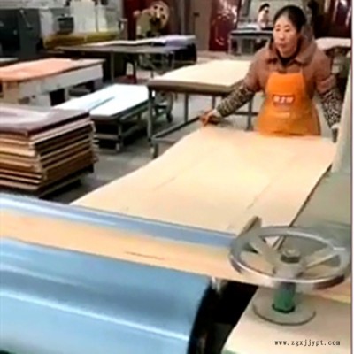 三胺高光板pet膜涂胶机 白乳胶聚氨酯涂胶机 宝丽纸PVC膜贴膜机图3