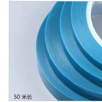 新鹏达**PET蓝色固定胶带 定制冰箱胶带不留胶 批发蓝色固定胶带图5