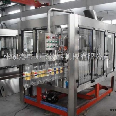全自动PET瓶装含气饮料灌装机生产线图2