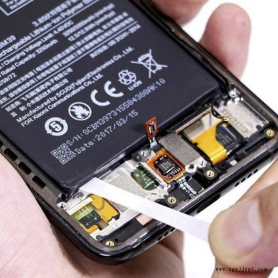 富印FOJ2150.15透明pet白色易拉胶 适用于 小米华为 iphone 苹果手机电池胶FOJ21双面胶贴 易拉胶带图4