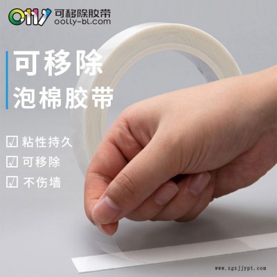 邦联矢量可移技术-耐高低温棉纸可移双面胶定制图1
