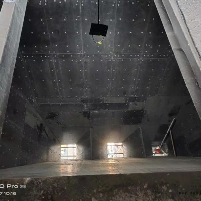 煤仓高分子衬板安装-南平高分子衬板安装-昊威橡塑煤仓衬板图1