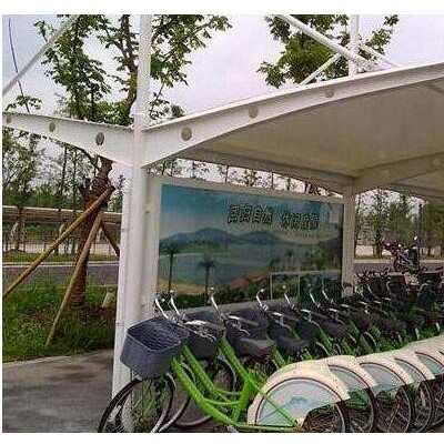 膜结构车棚-盐城膜结构-苏州顺捷篷布图1