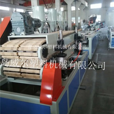木塑墙面生产设备价格-威尔塑料机械(在线咨询)-木塑墙面图1