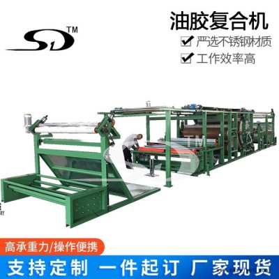 PU胶复合机 TPU薄膜复合机 皮革面料复合机 服装面料复合机图3
