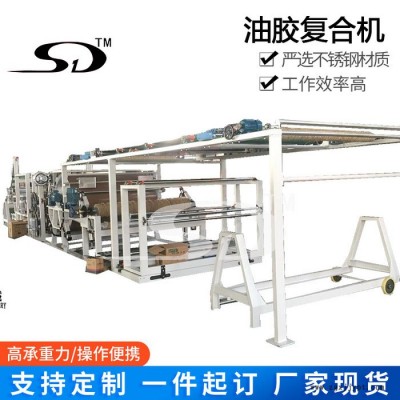 油胶复合机 TPU薄膜复合机 皮革面料复合机 多功能合布机