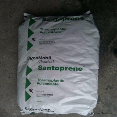 埃克森黑色TPV材料 Santoprene 121-87 护套专用料