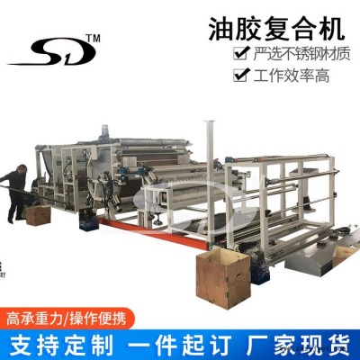 油胶涂布机 TPU薄膜复合机 皮革面料复合机 PVC地面保护材料复合机图5