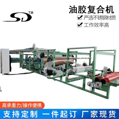 油胶涂布机 TPU薄膜复合机 3D墙砖复合机 无纺布布料复合机图5
