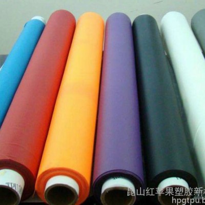 供应红苹果塑胶 TPU薄膜 复合面料 婴儿尿垫 床罩图7