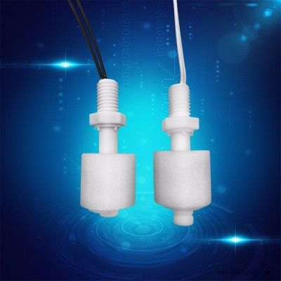 赛盛尔小型侧装浮球开关 现货供应PP塑料 双点浮球开关 水箱水位开关 液位开关