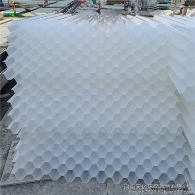 【纯料加工】污水处理用蜂窝斜管填料 沉淀池用加厚型斜管填料pp材质热卖图5